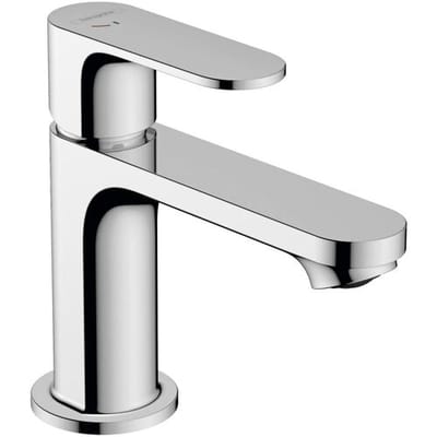 hansgrohe Rebris S - Wastafelmengkraan - Ééngreeps bediening - CoolStart energiebesparend - Zonder waste - 80mm maat - Chroom