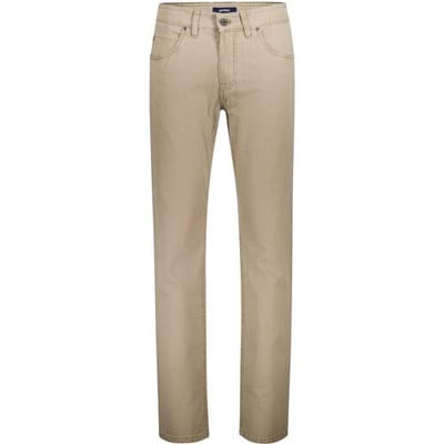 Gardeur Broek Bill Authentic Chino Look Fine Texture Comfort Stretch Camel / male