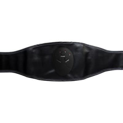 Intelligente EMS-huidvormende riem, buikspierpasta voor thuis, fitnessmassage, fitnessapparaat black