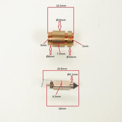 Reparatieset voor carburateur van Yamaha 500 SR (1976-1998) Mikuni MIC