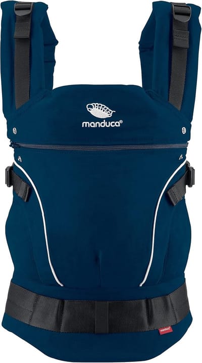 Ergonomische Babydrager van Biologisch Katoen voor Pasgeborenen en Baby's (3,5-20 kg)