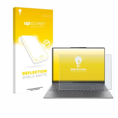 upscreen - Screenprotector voor Lenovo Yoga 7 2-in-1 Gen 10 16" - Folie Beschermfolie anti glare matte