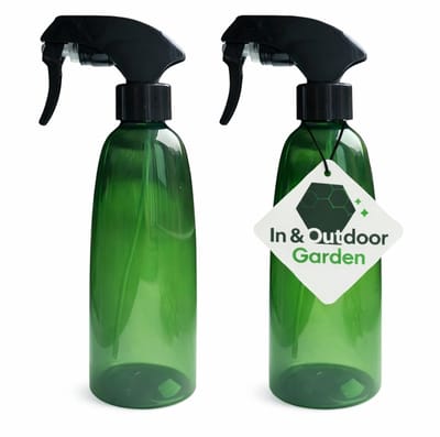 Set van 2 lege sprayflacons 300ml Groen - Plantenspuit - Spuitfles - Spray Bottle - Waterverstuiver - Plantenspuit Binnen - Plantensproeier -