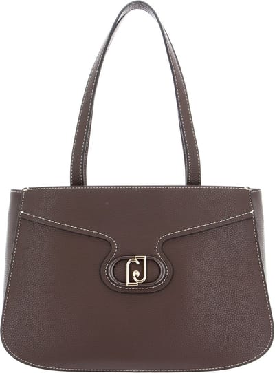 LIU JO Handtas Fortuna Boston Bag Moro Light Donkerbruin