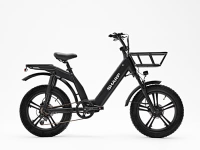 Sharp Lipari elektrische transport fatbike 12.6Ah 20 inch