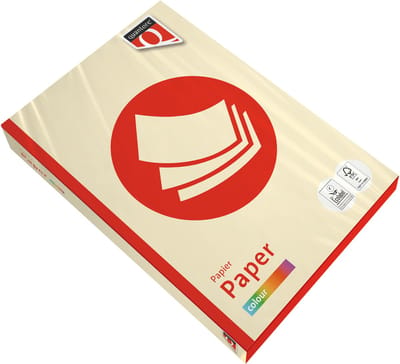 Kopieerpapier quantore colour a4 80gr ivoor | 5 stuks
