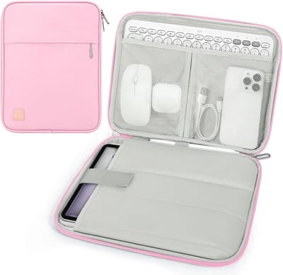 Gewatteerde Draagtas voor 13 Inch Tablets zoals iPad Air, iPad Pro en Galaxy Tab S10+/S9+ met Bescherming en Stijl