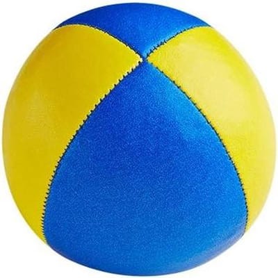 Diabolo Speelgoed - Jongleerbal - Buitenspelen - Duurzaam Materiaal - 67 mm - Blauw Geel