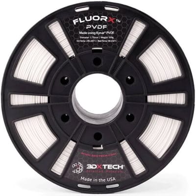3D Xtech PVD1010750N FluorX™ PVDF Filament PVDF Chemisch bestendig, UV-bestendig 1.75 mm 750 g Natuur, Naturel 1 stuk(s)