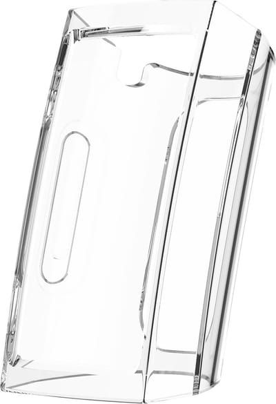 DrPhone SWC5 TPU Beschermhoes – TPU Case - Soft Shell - Flexibel – Geschikt voor Fitbit Charge 3 - Transparant