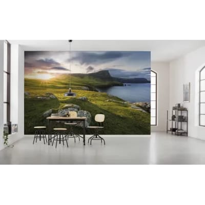 Fotobehang Scottish Paradise - Meerkleurig - 2,80m X 450cm