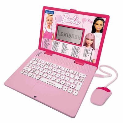 Barbie Tweetalige Educatieve Laptop – 124 activiteiten in het Frans en Nederlands