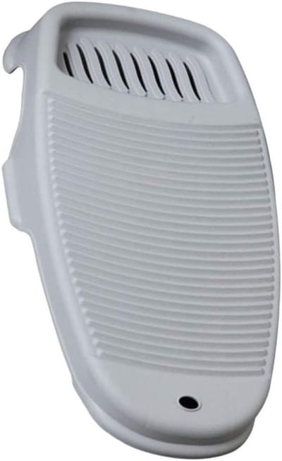 Kunststof wasbord - Waskussen Schrobplank - Kleding Handwassen - Verdikt Antislip - 44x24x7cm - Grijs
