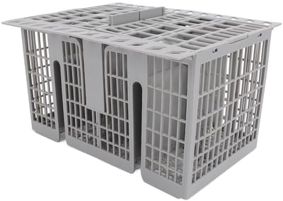 Dailygoods- Afwasmand 8 Compartimenten - ABS Materiaal - Geschikt voor de meeste Vaatwassers - Handvat - Stabiliteit - Efficiënte Organisatie - Afwasmandje