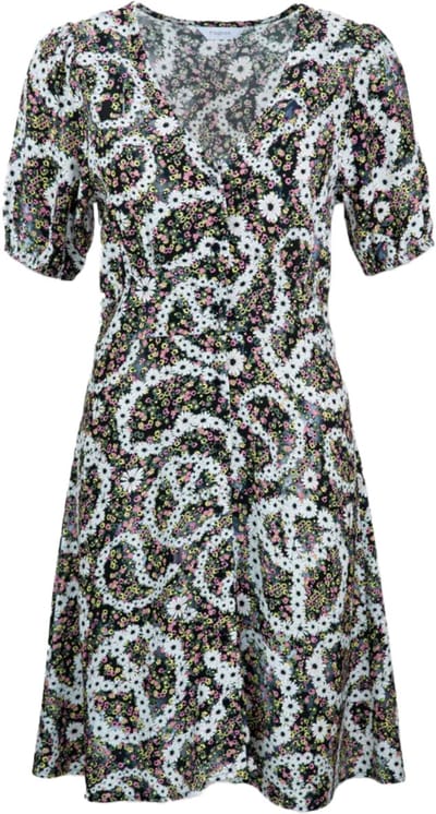 Frogbox - blouse jurk bloemen print - maat 36