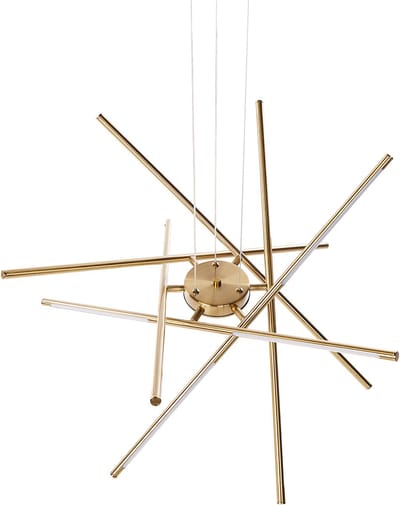 PALUN - Hanglamp LED - Goud - Metaal