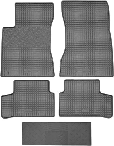 Max-Dywanik Rigum - Mercedes A-Klasse W177 Sedan - 2019 - Zwart - Gummimatten