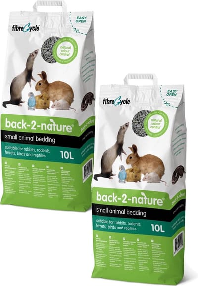 Back-2-Nature Bedding & Litter - Bodembedekking - 2 x 10 l