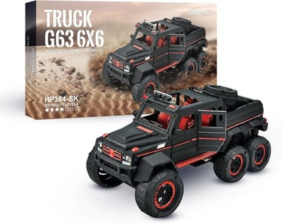 3D Metaal Puzzel G63 - 341 Roestvast Stalen Delen - Unieke Verzamelmodel Auto