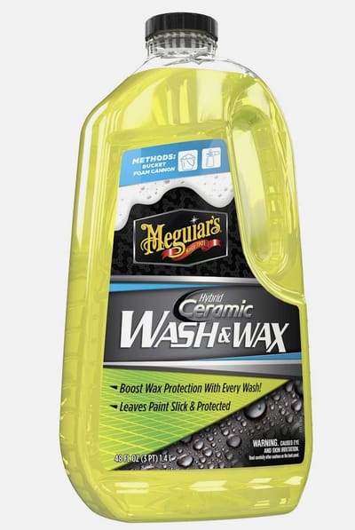 Meguiar’s Hybrid Ceramic Wash & Wax – 48 oz (~1,42 l) – 2-in-1 auto-wash & wax met hybride keramische bescherming