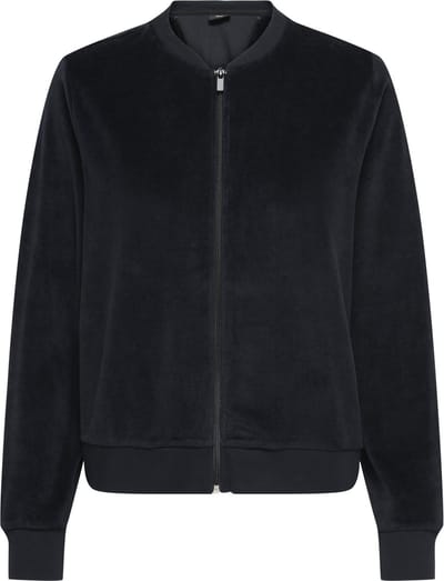 JDY - JDYVIDA L/S VELVET ZIP TOP JRS DIA - Dames - Cardigans