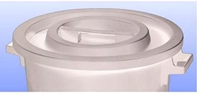 Deksel voor Drum - Afsluitdeksel Vat - Afval Opslag - Gemaakt in Italië - 46 cm Diameter - Neutraal