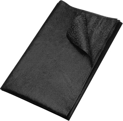 Strijkvlies - Volumevlies - Kleding Versterken - Dubbelzijdig Klevend - 100 x 200 cm - Zwart