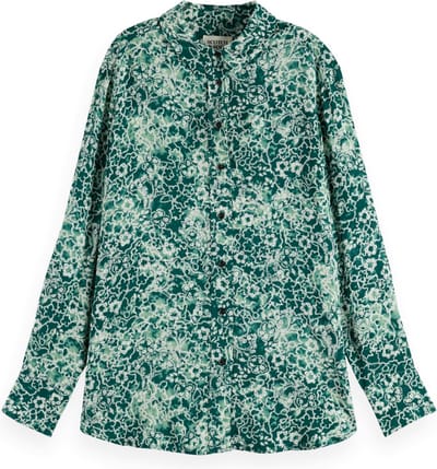 Scotch & Soda VISCOSE PRINTED RELAXED FIT Blouse Dames - Maat 38