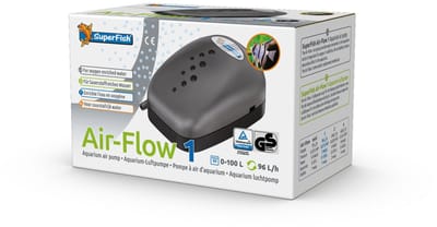 Superfish Air Flow 1 - Aquariumpomp - Beluchting - 1 uitgang