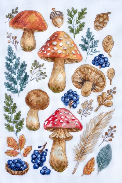 Borduurpakket ABRIS ART - Forest collection - Bos Collectie