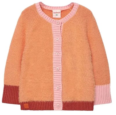 Boboli Knitwear Jas Oranje 7 Years Meisje