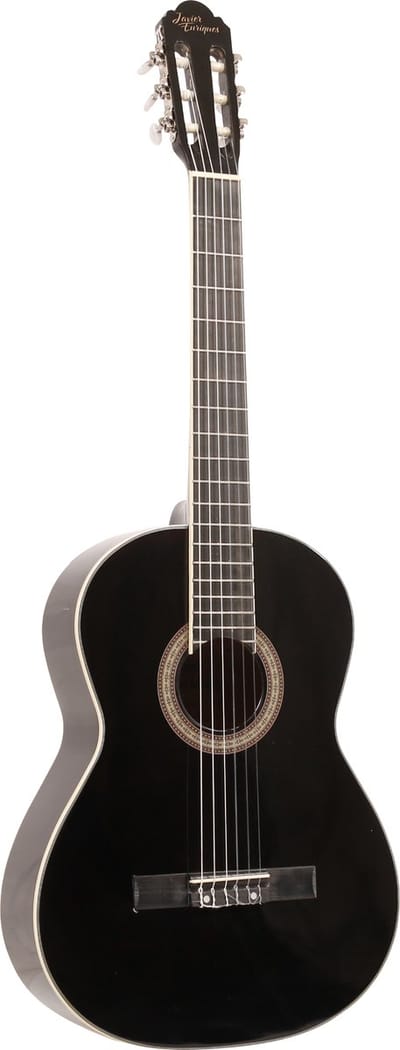 Klassieke gitaar 4/4 - Met gratis lessen - Javier Enriques CAG-40 - Zwart