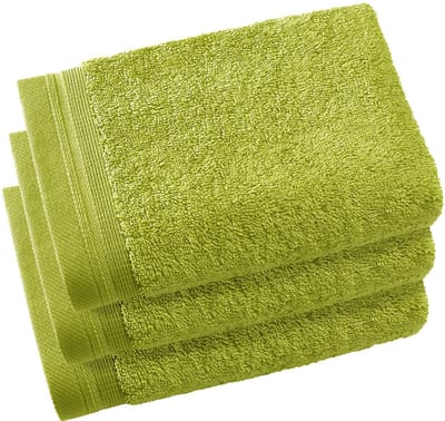 De Witte Lietaer Gastendoekjes Contessa, Lime Green - 40 x 60 cm - 3 stuks - Katoen