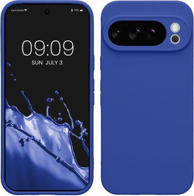 kwmobile telefoonhoesje geschikt voor Google Pixel 10 Pro - Hoesje voor smartphone - Precisie camera uitsnede - In Baltisch blauw