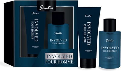 Sentio Giftset-Involved pour homme-Eau de Toilette en Showergel
