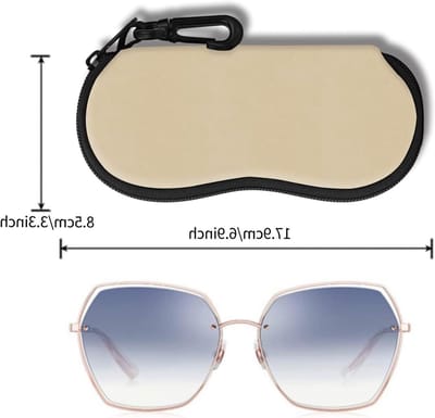 Unisex brillenkoker voor volwassenen - Ideaal voor reizen, beschermend en stijlvol (1-Pack)