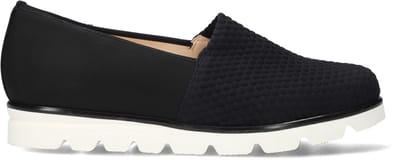 Hassia - 301597 - Instappers - Kleur: Zwart - Maat: 37
