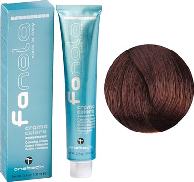 Fanola Haarverf Professional Colouring Cream 6.43 Dark Blonde Copper Golden