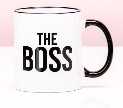 Ditverzinjeniet.nl Mok Baas mok - The Boss