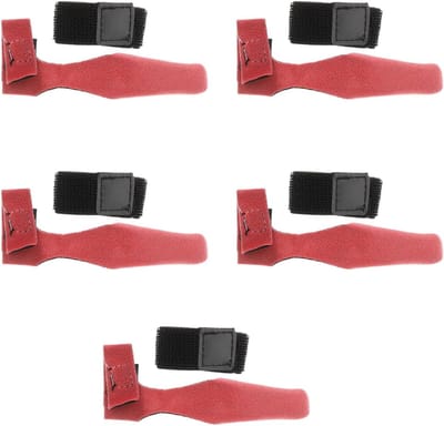 Hengelbeschermers Set - Hengelhoezen Riemen - Vissen Beschermen - Uitgebreide Bescherming - 5 Sets - Meerkleurig