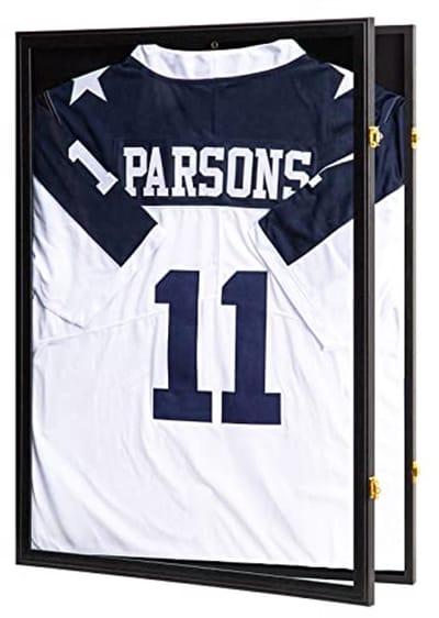 Afsluitbaar Jersey Shadow Box voor Sportshirts - Ideaal voor Hockey, Voetbal, Basketball en meer