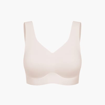 cfab - Comfort Minimizer Rugondersteunende BH-Sand-M - BH Zonder Beugel Voorgevormd - Ondergoed - Naadlos