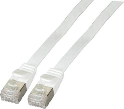 CAT6a U/FTP (STP) kabel 5 meter Wit