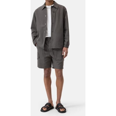 Closed Coach Jacket Pepper Grey Maat: S | Regenjassen Outlet | Heren | Grijs