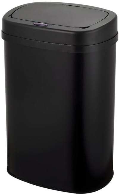 KAD® Prullenbak 60 Liter - Prullenbak - Prullenbak met Sensor - Zwart - 29cm x 40cm x 72cm