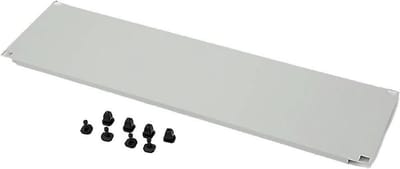 Blindplaat - Paneel - Serverkast Afwerking - 2 HE Formaat - 4826 cm - Lichtgrijs