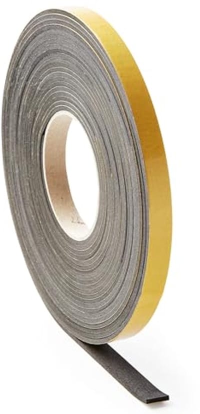 Tochtstrip voor ramen en deuren - zelfklevende afdichting, 10 m - isolerende afdichtingsstrip 10 x 15 mm voor optimale temperatuurbeheersing