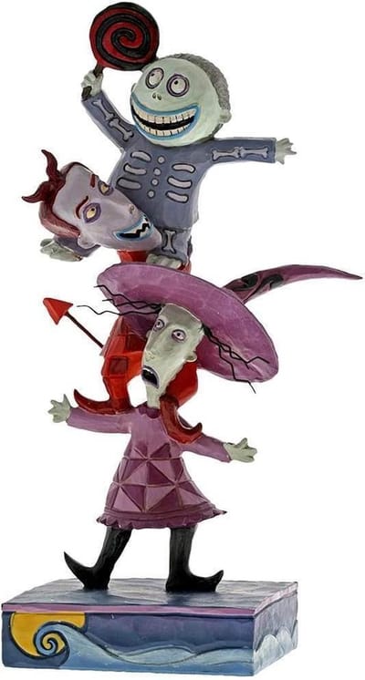 Disney beeldje - Traditions collectie - Triple Trouble - Lock, Shock, and Barrel