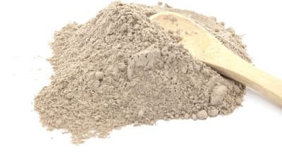 Natuurlijk pure Ghassoul of Rhassoul klei poeder (reinigend gezichtsmasker en haarmasker voor normale huid en haar) – los en plasticvrij verpakt 100 gram - vegan