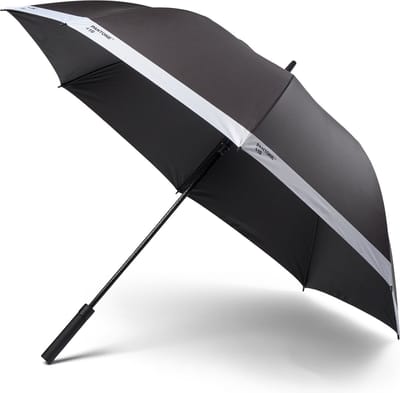 Copenhagen Design - Paraplu Groot - Black 419 - Polyester - Zwart -